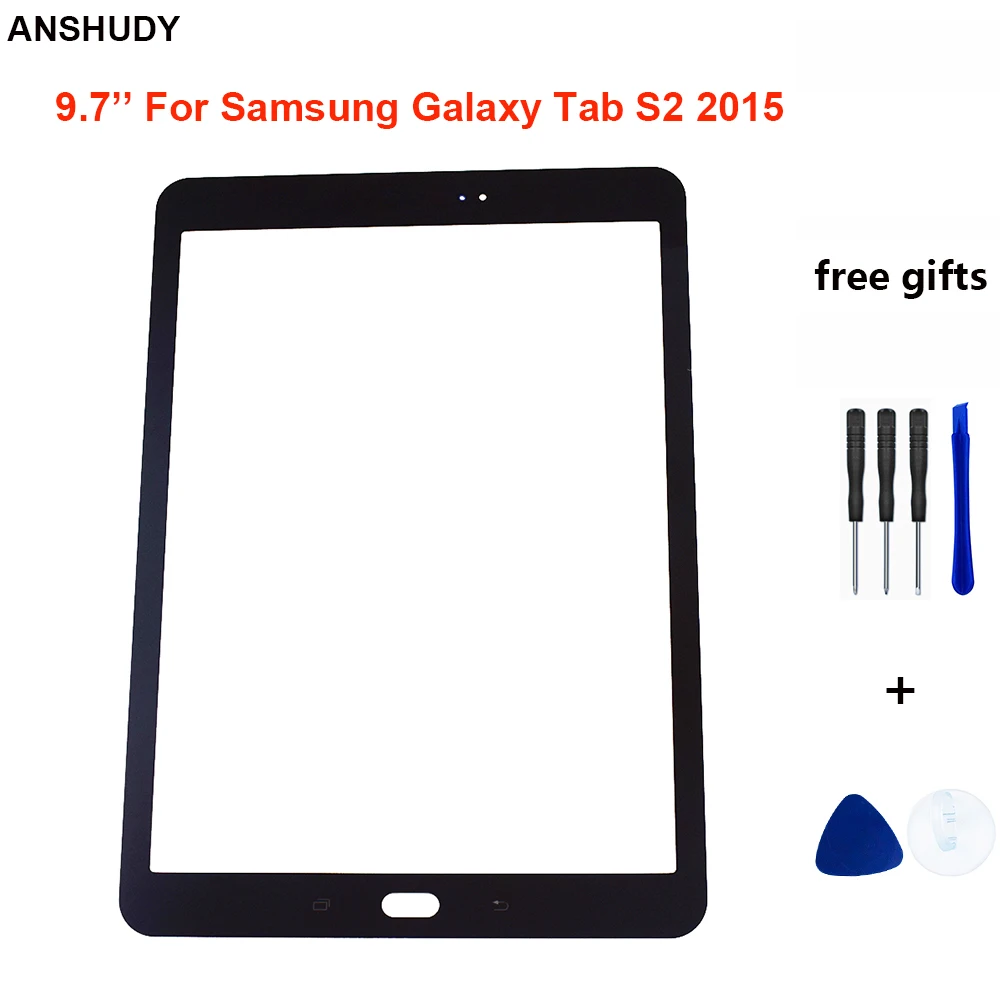 Для samsung Galaxy Tab S2 9 7 2015 T810 T815 Передний сенсорный экран дигитайзер панель Стекло