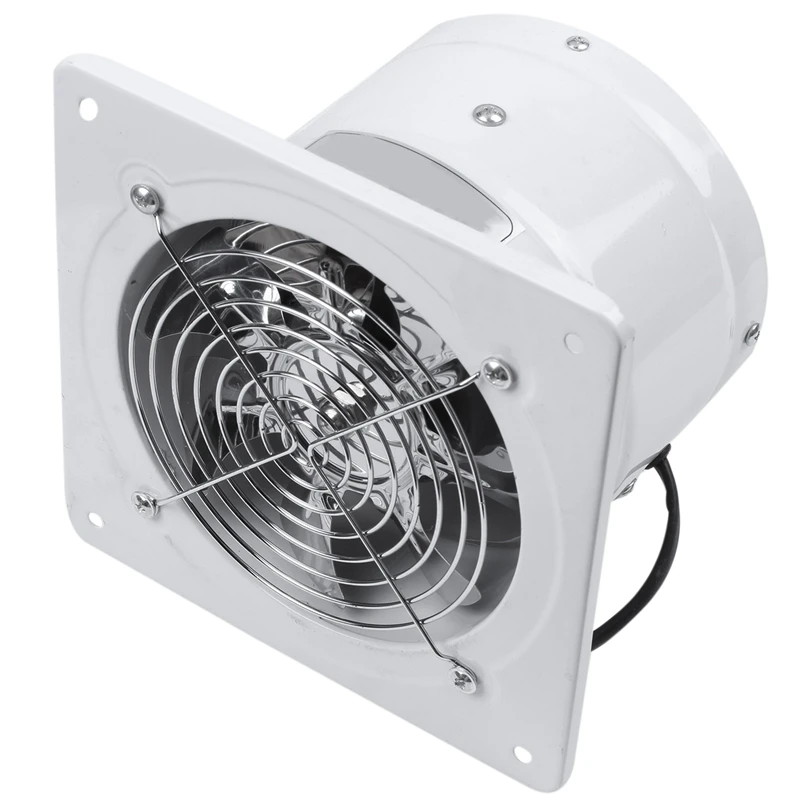 4 Inch Inline Duct Fan Air Ventilator Metal Pipe Ventilation Exhaust Mini Extractor Bathroom Toilet Wall Access |