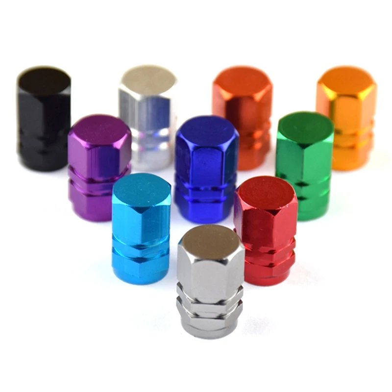 4 шт. универсальные велосипедные колеса покрышки воздушный клапан крышка