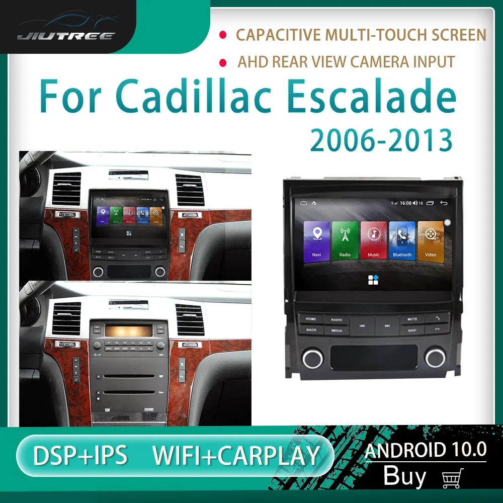 

Автомагнитола 2DIN на Android для Cadillac Escalade 2006-2013, мультимедийный автомобильный DVD-плеер, стереоприемник, GPS-навигатор, головное устройство
