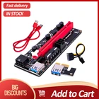 1 шт. Usb 3,0 Pci-E Ver 009S Экспресс 1X 4X 8X 16X расширитель Riser карта адаптера Sata 15Pin до 6 Pin Мощность кабель для GPU Майнер