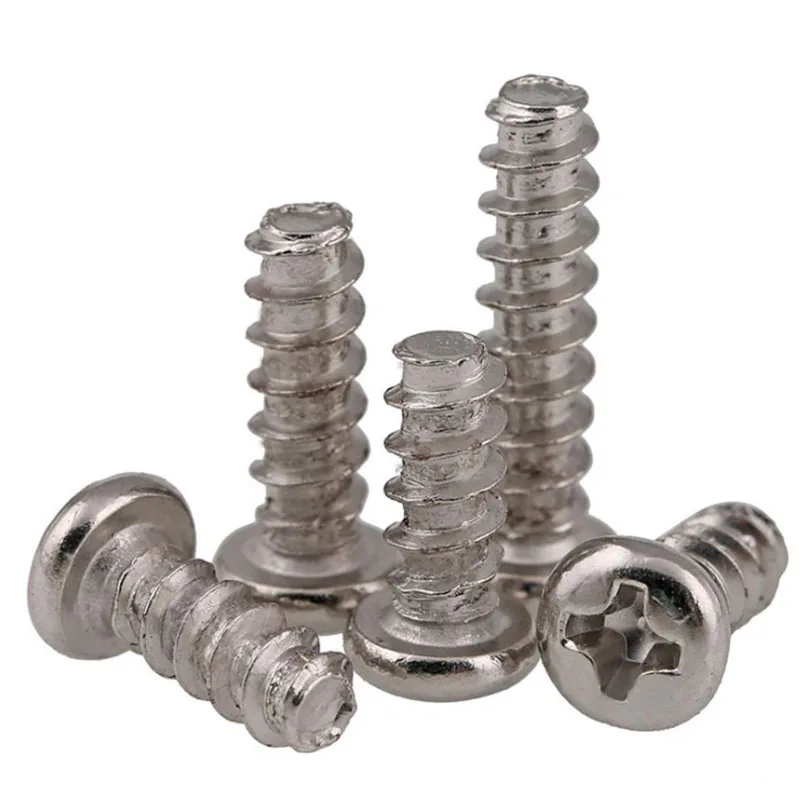 GuHua 304 из нержавеющей стали крестовые Круглые головки плоские хвосты