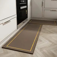 Modern Home Hallway Kitchen Mat Water And Oil Absorption Cooking Kitchen Floor Rugs Long Size Carpets Thick Anti-slip Doormat