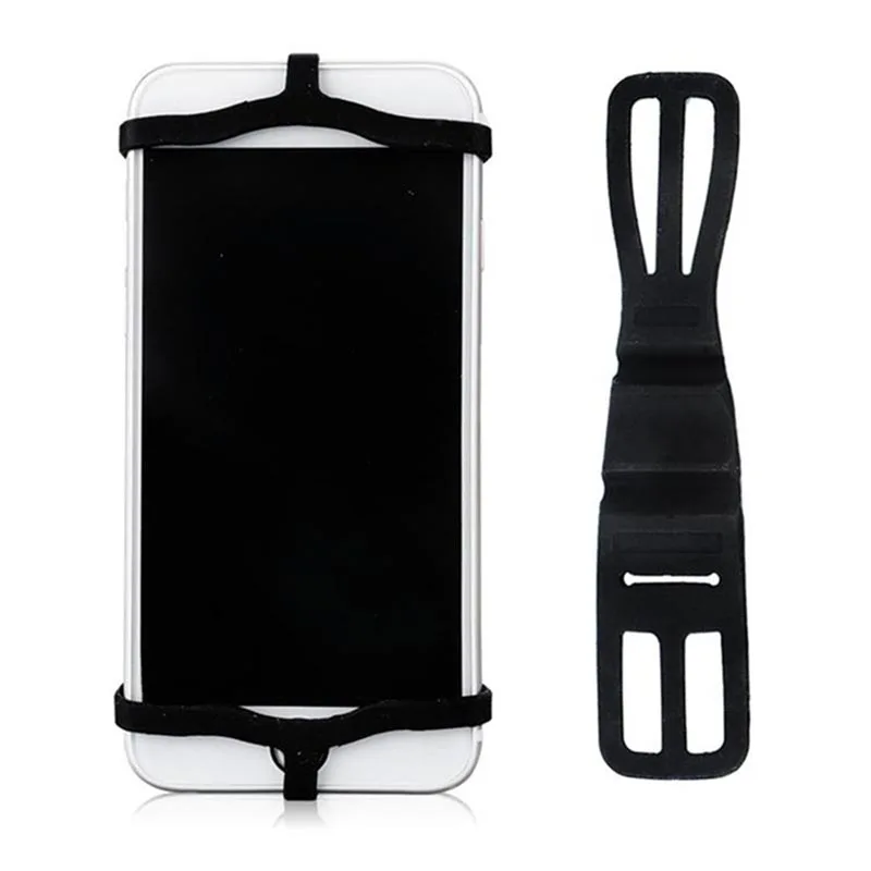 Silicone Bike Phone Holder Band Universal Bicycle Motorcycle Handlebar Mount Mobile Clip iPhone Samsung GPS Tape BC0167 | Спорт и