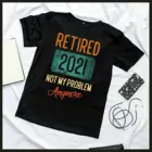 Футболка унисекс в подарок на пенсию, 2021