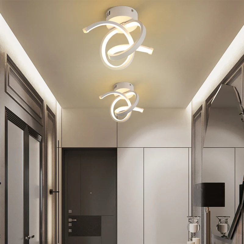 Современный потолочный светильник с поверхностным креплением светодиодный для