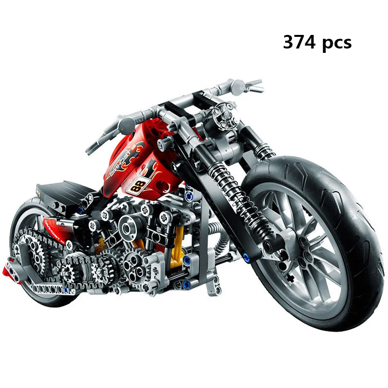 Motorcycle Moto Racing CAR Motorbike City Vehicle Sets Off Road Model Building Blocks MOC Kits Kids Toys Action Figure Wars | Игрушки и