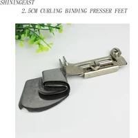 2 5cm curling sewing binding presser foot for industrial householding sewing machine accessories tailor sewing tools 1273
