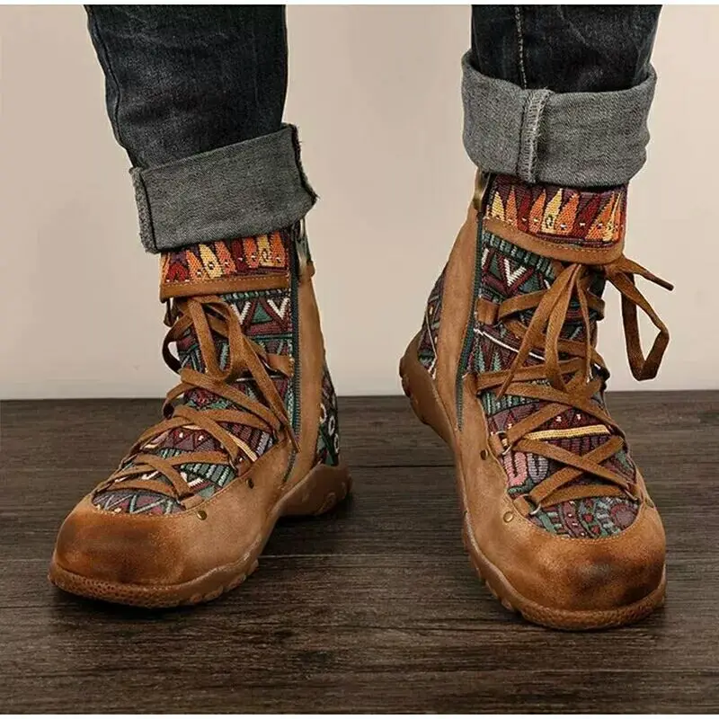 Женские ботинки на молнии до щиколотки повседневная обувь женские зимние |