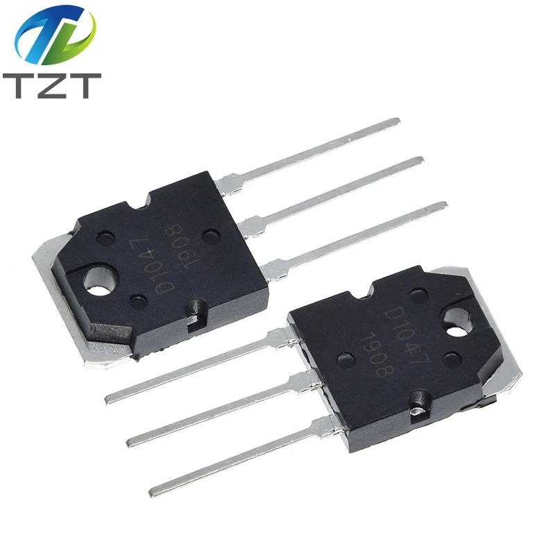 5PCS 2SD1047 TO-247 D1047 TO-3P POWER TRANSISTORS new and original IC | Электронные компоненты и принадлежности