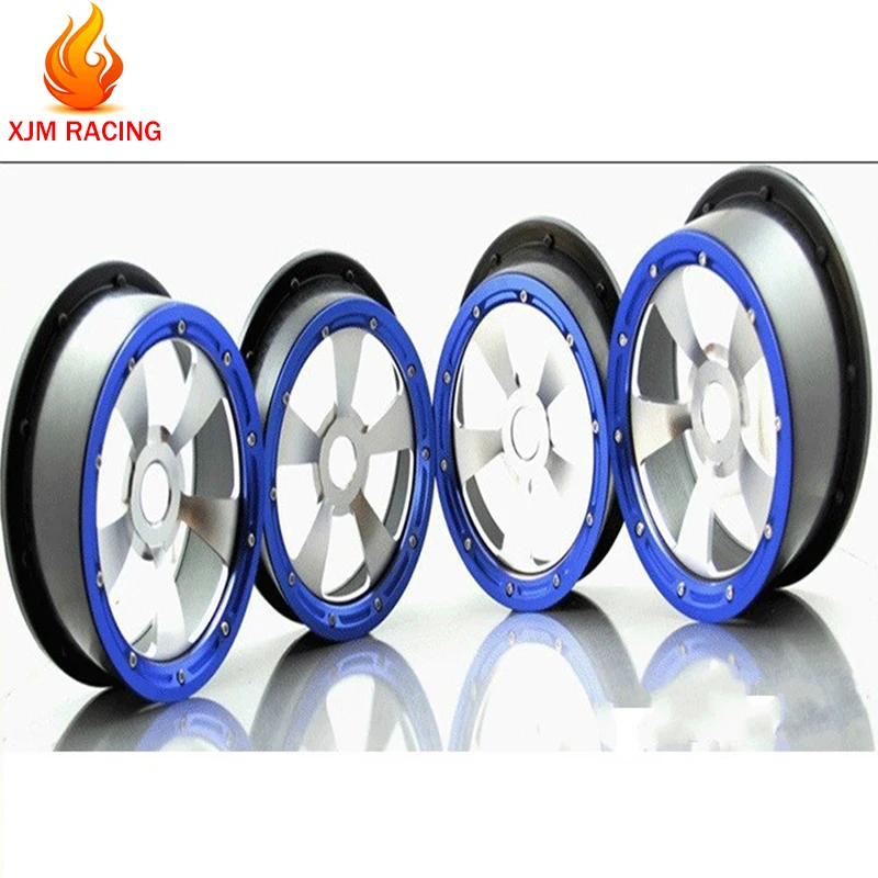 Пластиковый комплект ступицы колеса и граница Beadlock для 1/5 GTB Racing Hpi ROFUN Rovan Km Mcd Baja 5b