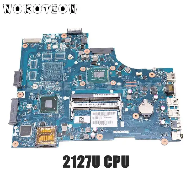 

Материнская плата NOKOTION VAW00 LA-9104P CN-03H0VW 03H0VW для процессора DELL inspiron 15 3521 5521 SR105 2127U