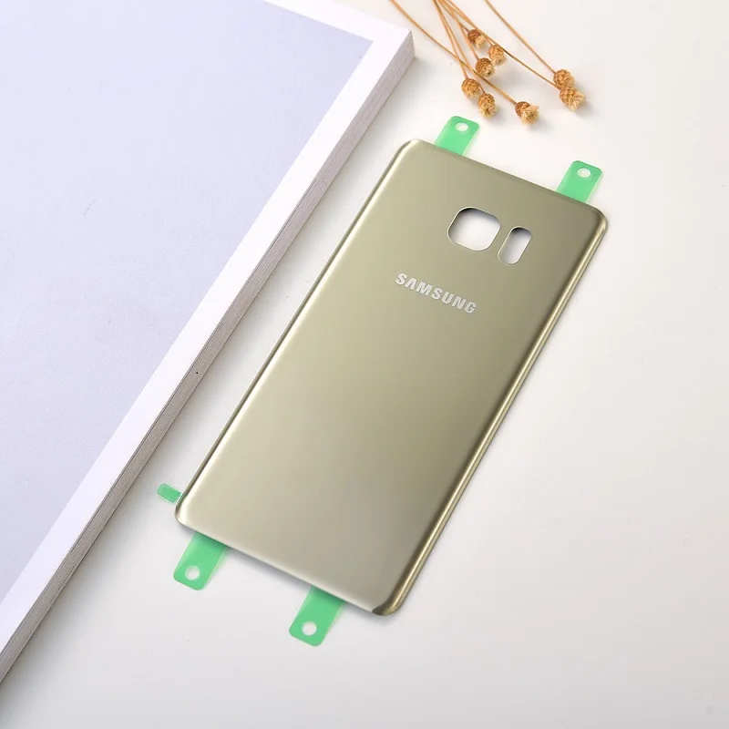 Задняя крышка батарейного отсека Samsung Note7 стеклянная корпуса для Galaxy Note FE 7 N930 N930F