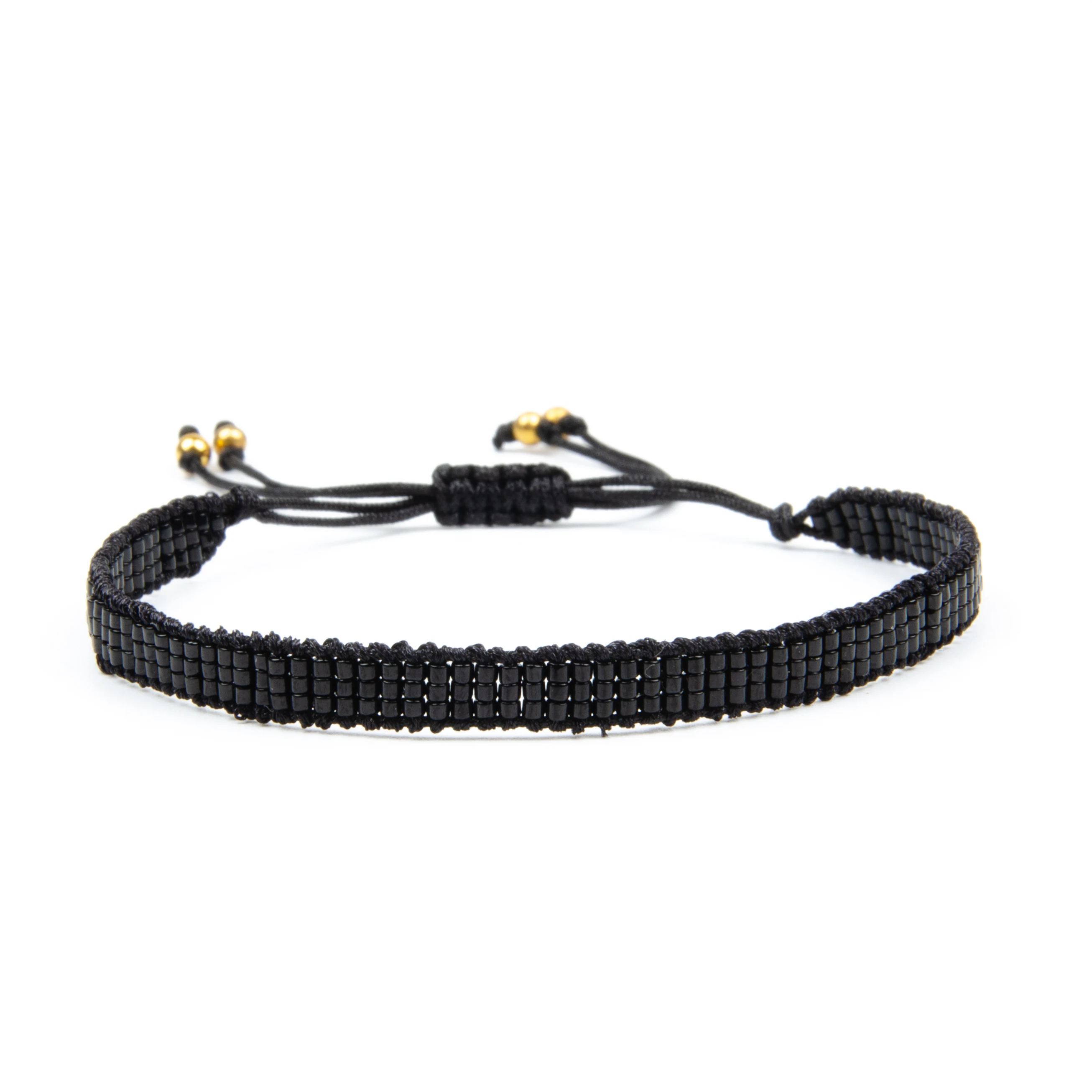 Go2boho MIYUKI 3D браслет сердце черная звезда ювелирные изделия заклепки Pulseras Mujer Moda классические браслеты для женщин ручной работы ткацкий бисер - Окраска металла: MI-B180024J