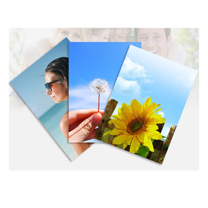 50 листов Глянцевая А4 фотобумага для бумага струйных принтеров расходные