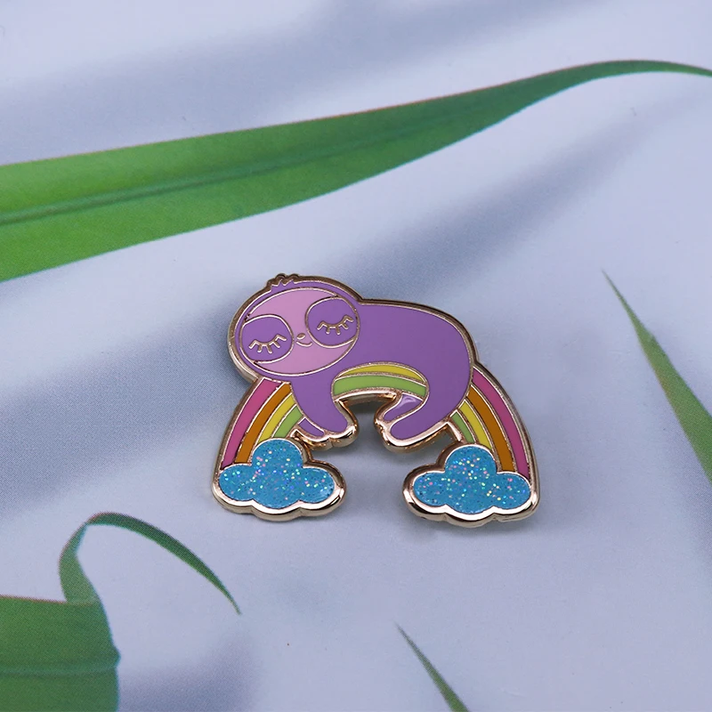 Блестящий эмалевый штифт для детской одежды | Украшения и аксессуары