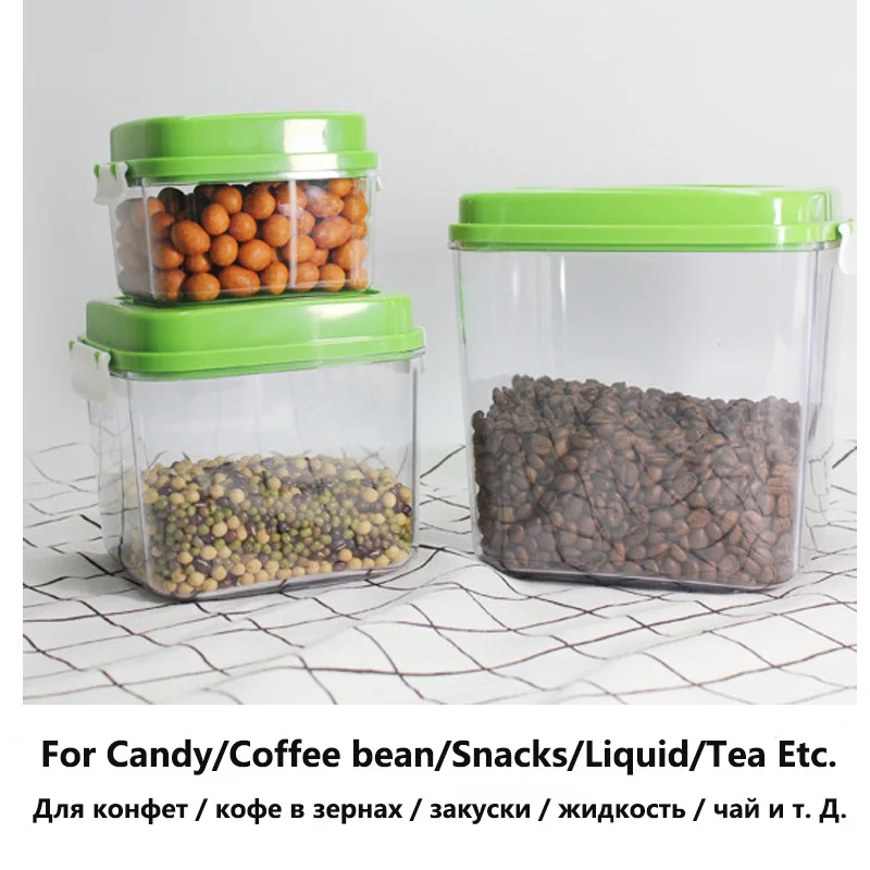 Вакуумные пищевые уплотнители вакуумный контейнер большой емкости для хранения