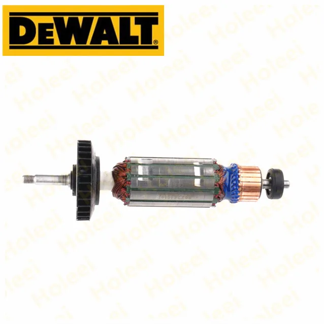 Якорный ротор 220-240 В для угловой шлифовальной машины Dewalt DW824 125 DW821 DW456K DW456 D28154 D28153