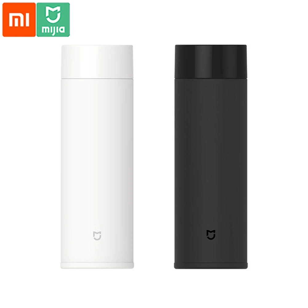 

NEW2022 Xiaomi Mijia 350ml Stainless Steel Water Bottle 190g Lightweight Thermos Vacuum MIni Cup Camping Travel Portable