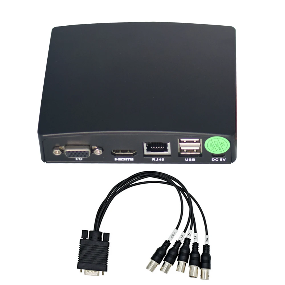 4ch 1080P Мини DVR с 4ch видео в реальном времени CCTV Гибридный 4в1 видео рекордер для AHD камеры IP камеры аналоговая камера