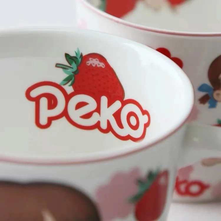 Кружка с клубникой молочной сестрой милая любящая девушка керамическая чашка