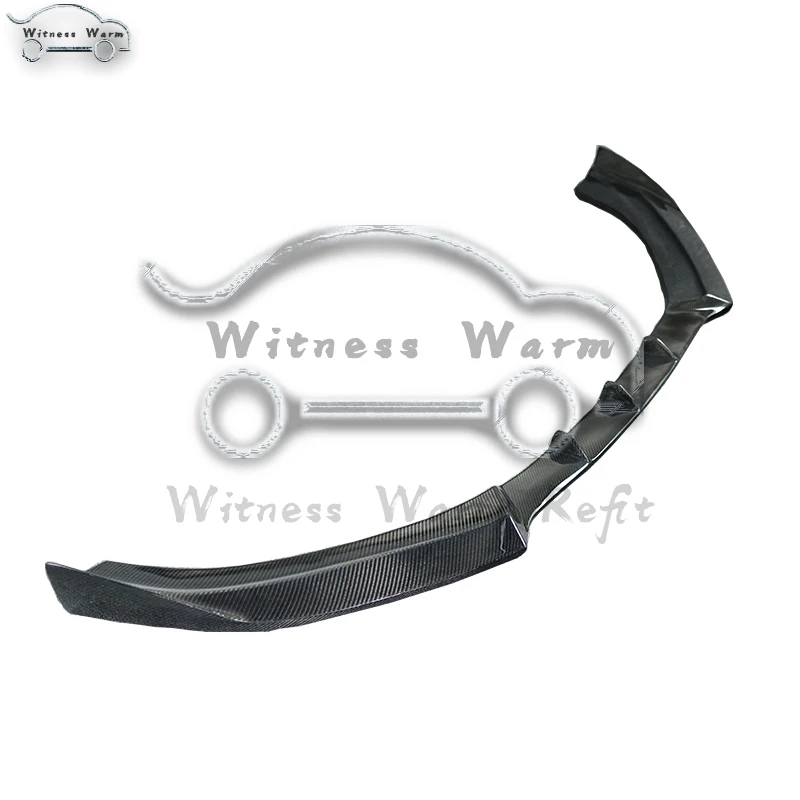 Автомобильный Стайлинг спойлер для переднего бампера автомобиля из углеродного