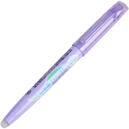 Light Purple 6Pcs 6 шт. Pilot FriXion светильник стираемый маркер флуоресцентная ручка SFL-10SL 6 мягких цветных чернил Пишущие принадлежности - Цвет: Light Purple 6Pcs