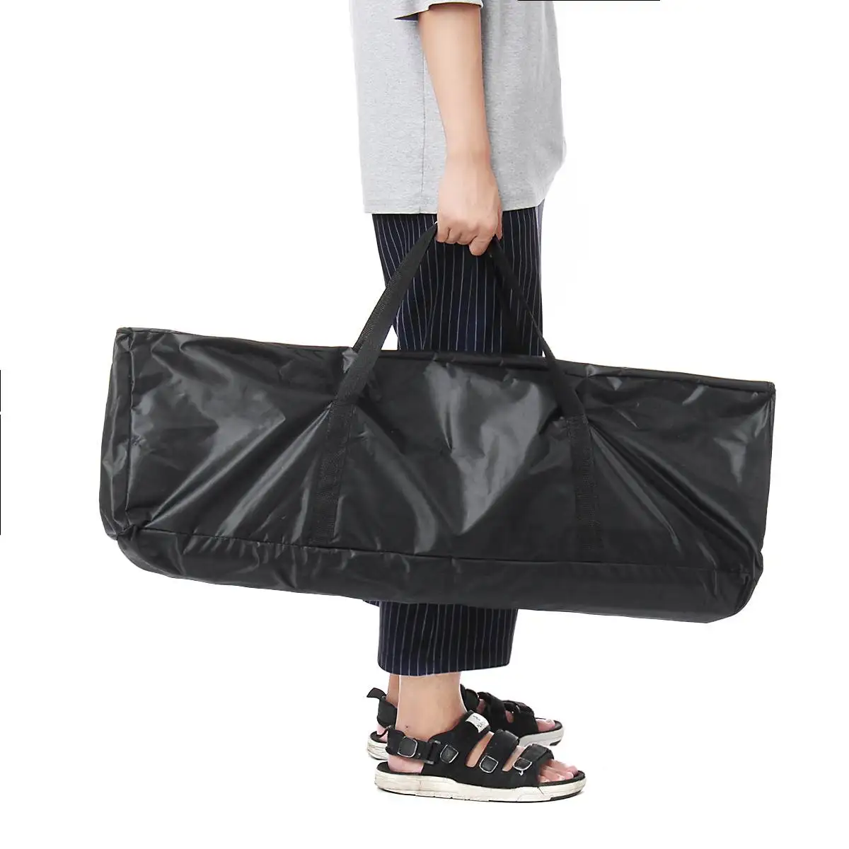 

Portable Aluminum Alloy Banner Stand Party Wedding Wall Frame Backdrop Display Holder Folding Presentation Advertising Stands