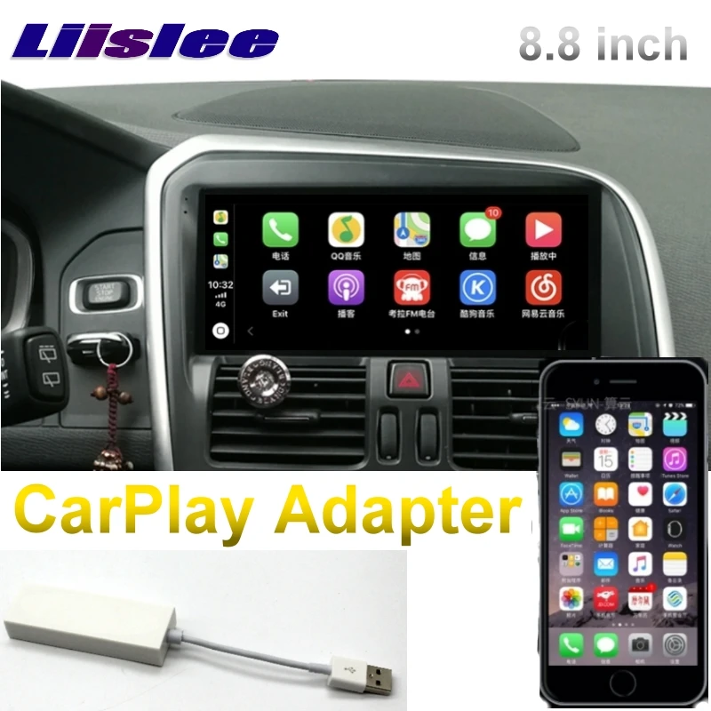 Автомобильный мультимедийный плеер для Volvo XC60 XC 60 2009 ~ 2017 NAVI LiisLee GPS Wi Fi аудио
