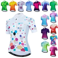 weimostar breathable cycling jersey women short sleeve pro cycling clothing tops quick dry mtb bike jersey anti uv cycling shirt