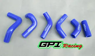 RED for HVA HUSQVARNA TC TE 250 01 02 03 04 05 06 07 dirt bike motocross silicone radiator hose PIPE | Автомобили и мотоциклы