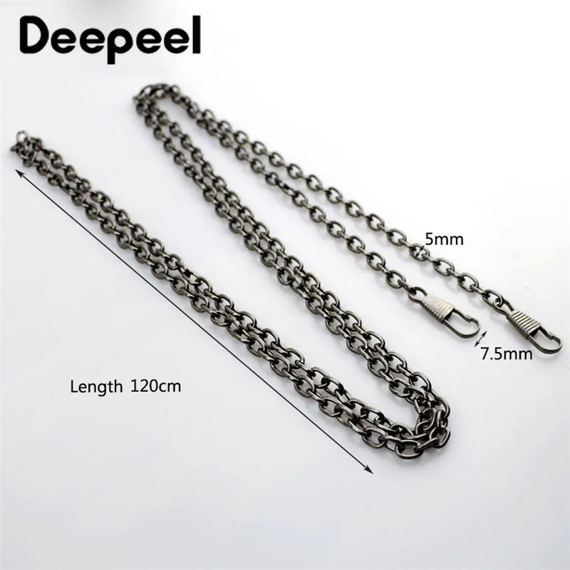 Deepeel 2 шт. 1 метра o образное кольцо металлическая ручка для Сумки Пряжка Бронзовый