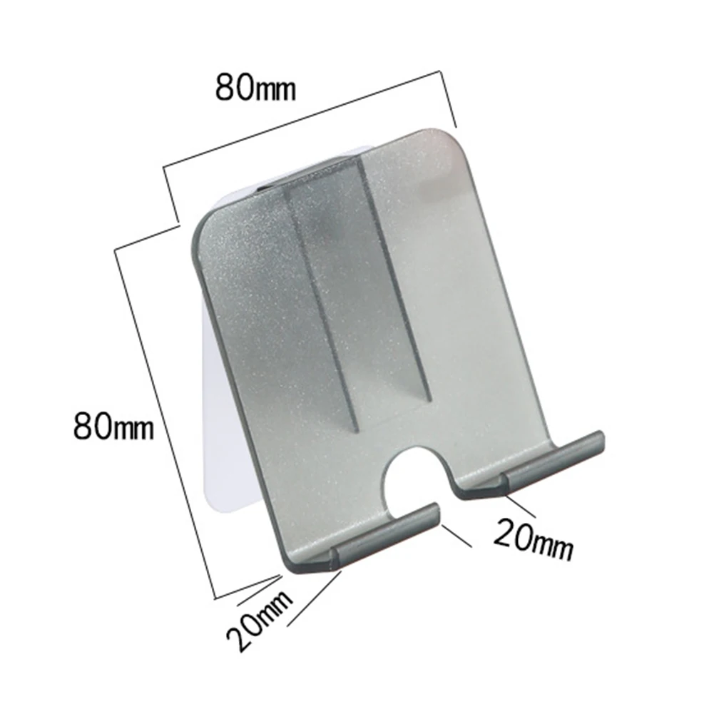 Настенный держатель для телефона без отверстий с клейкой поверхностью Прямая