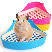 portable lattice toilet for small animal hamster dog cat corner cleaning potty training toilet indoor litter boxes easy clean