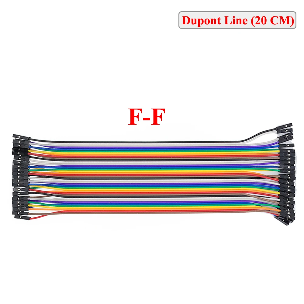 

Кабель dupont, 400 шт., перемычка, 20 см, 1P-1P