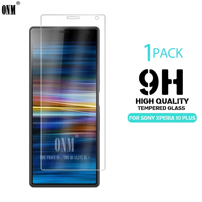 Закаленное стекло для Sony Xperia 10 Plus защита экрана 2.5D 9H Премиум защитное