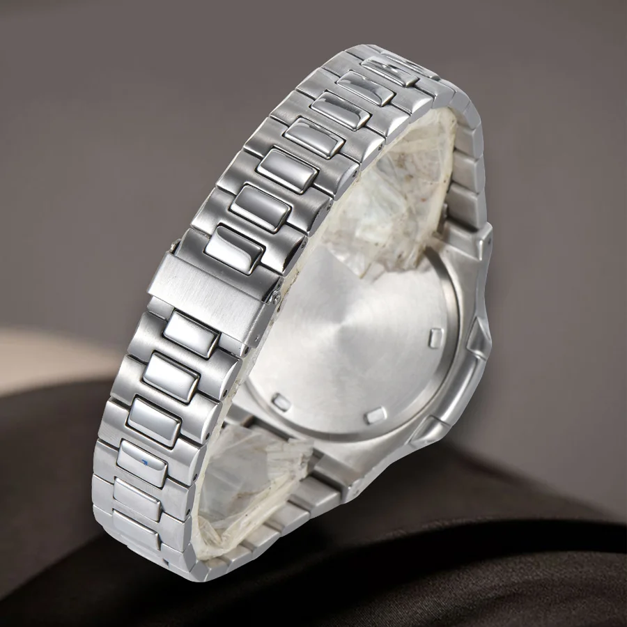 Мужские автоматические механические часы светящиеся водонепроницаемые с датой