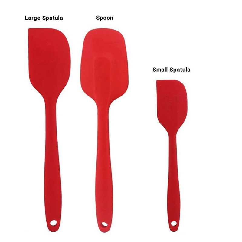 

Promotion! 3 Pcs Spatula Silicone Utensil Set & 18 PCS Silicone Stretch Lids,Keeping Food Fresh