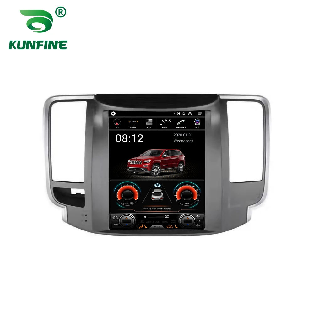 Экран Tesla Восьмиядерный 4 Гб ОЗУ 64 ГМ ПЗУ Android 10 0 автомобильный DVD GPS плеер Deckless Car