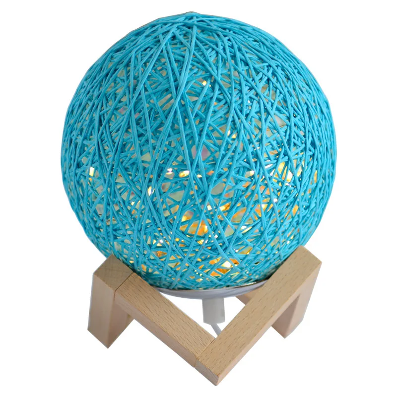 Простой ночной Светильник Sepak takraw настольная лампа для спальни прикроватная