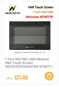 Kinco MT4434T MT4434TE HMI сенсорный экран 7 дюймов 800*480 Ethernet 1 USB хост интерфейс человека машины Newcarve