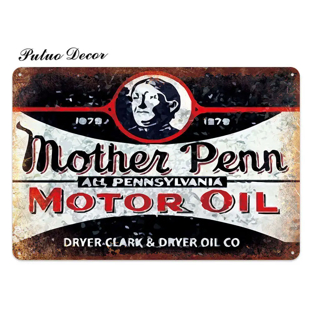 TH1133 Metal Sign Plaque Metal Vintage Garage Tin Sign Metal Plate Retro Garage Decor Bar Pub Man Cave Decor - Цвет: TH1133