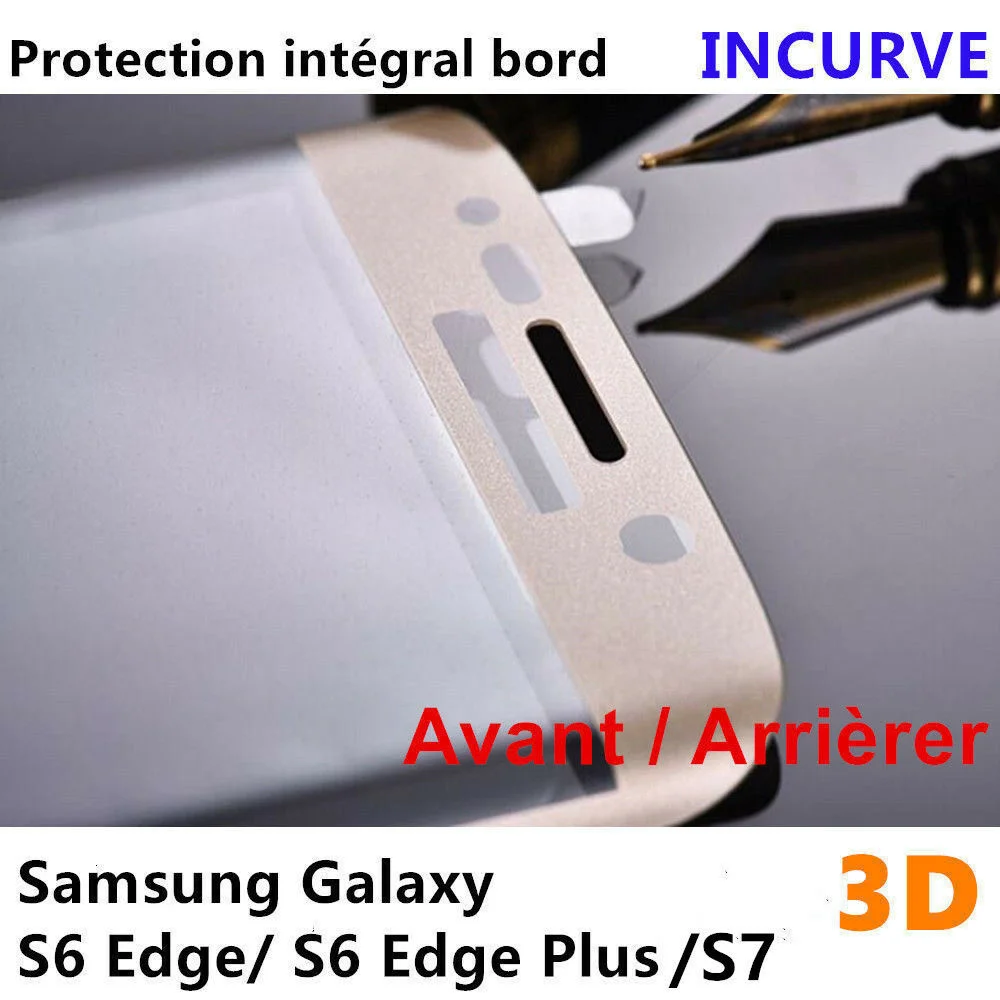 

Vitre Film Protection Ecran VERRE Tremp Intgral For Samsung Galaxy S6/S7/Edge/plus