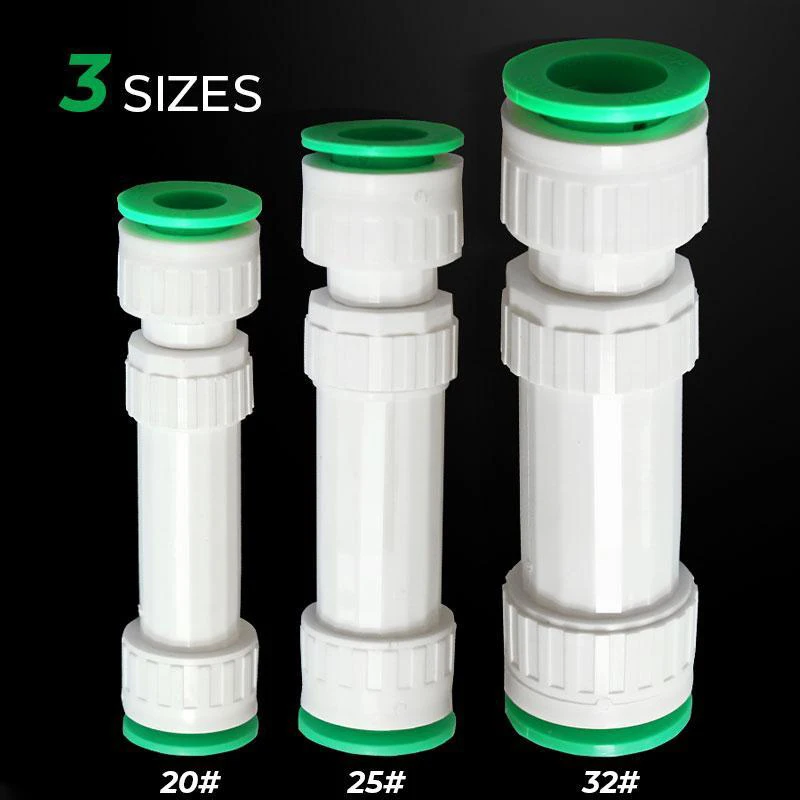 

Hot Stretch Connector Water Pipe Fittings Household Cleaning Replacement Stretch Connector Water Pipe FQ-ing