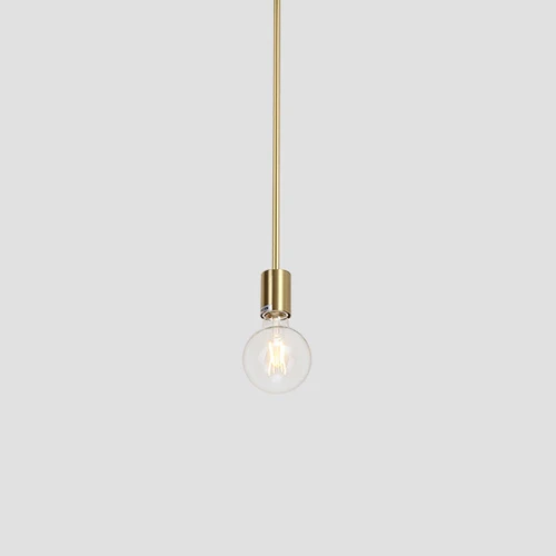 Modern Pendant Lights Lamp E27 Simple Hanging Lamp Nordic Metal Lustre hanglamp Gold Black For Living Dining Room - Цвет корпуса: 1 head