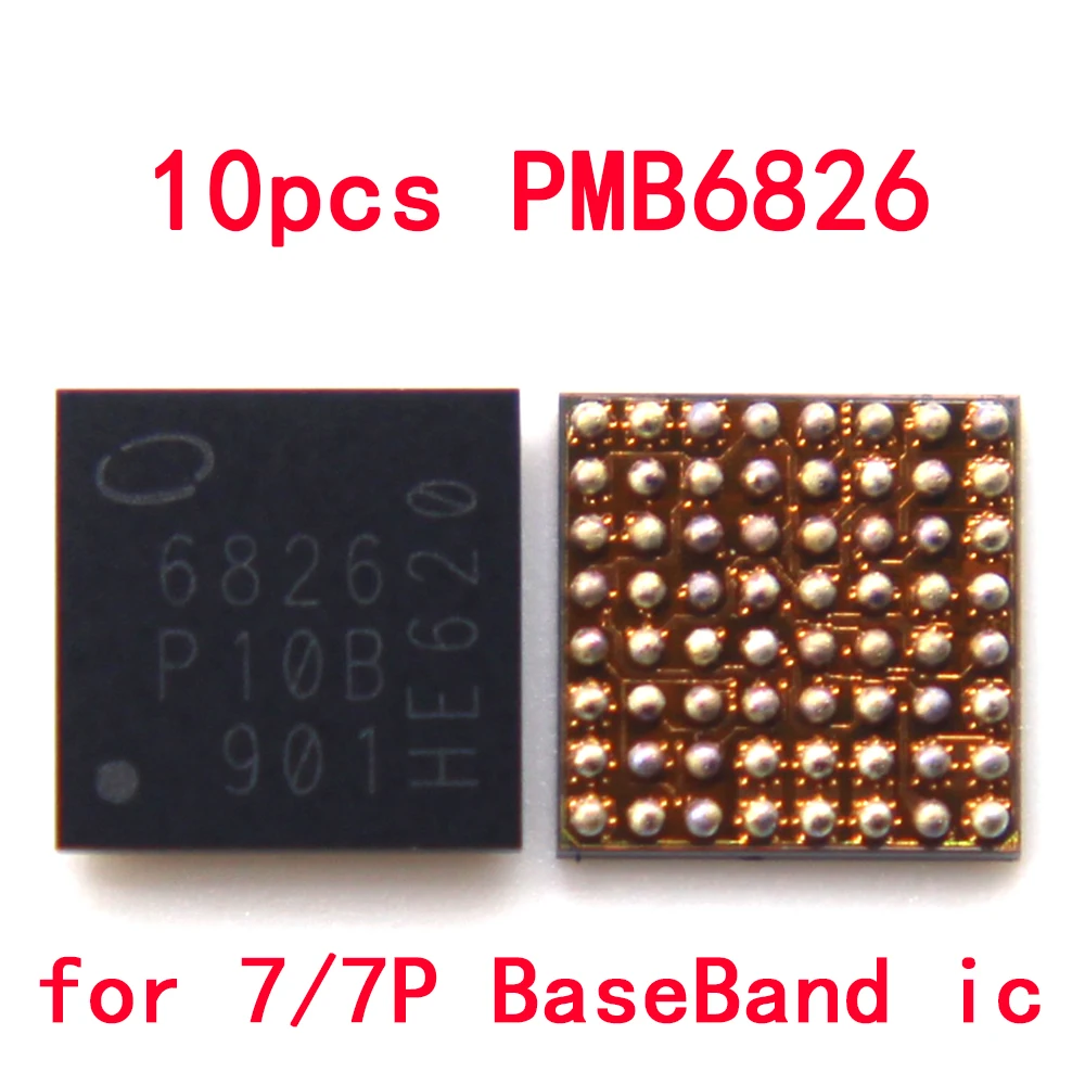 10 шт. PMB6826 6826 для iPhone 7 в комплекте с деталями энергии CIMP ic Chip Intel BBPMU_RF BaseBand |