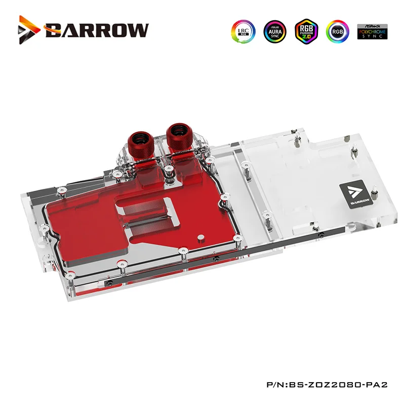 Курган блок GPU воды для ZOTAC RTX2080 /2070 8GD6 PGF OC14/OC 8 Поддержка светильник синхронизации