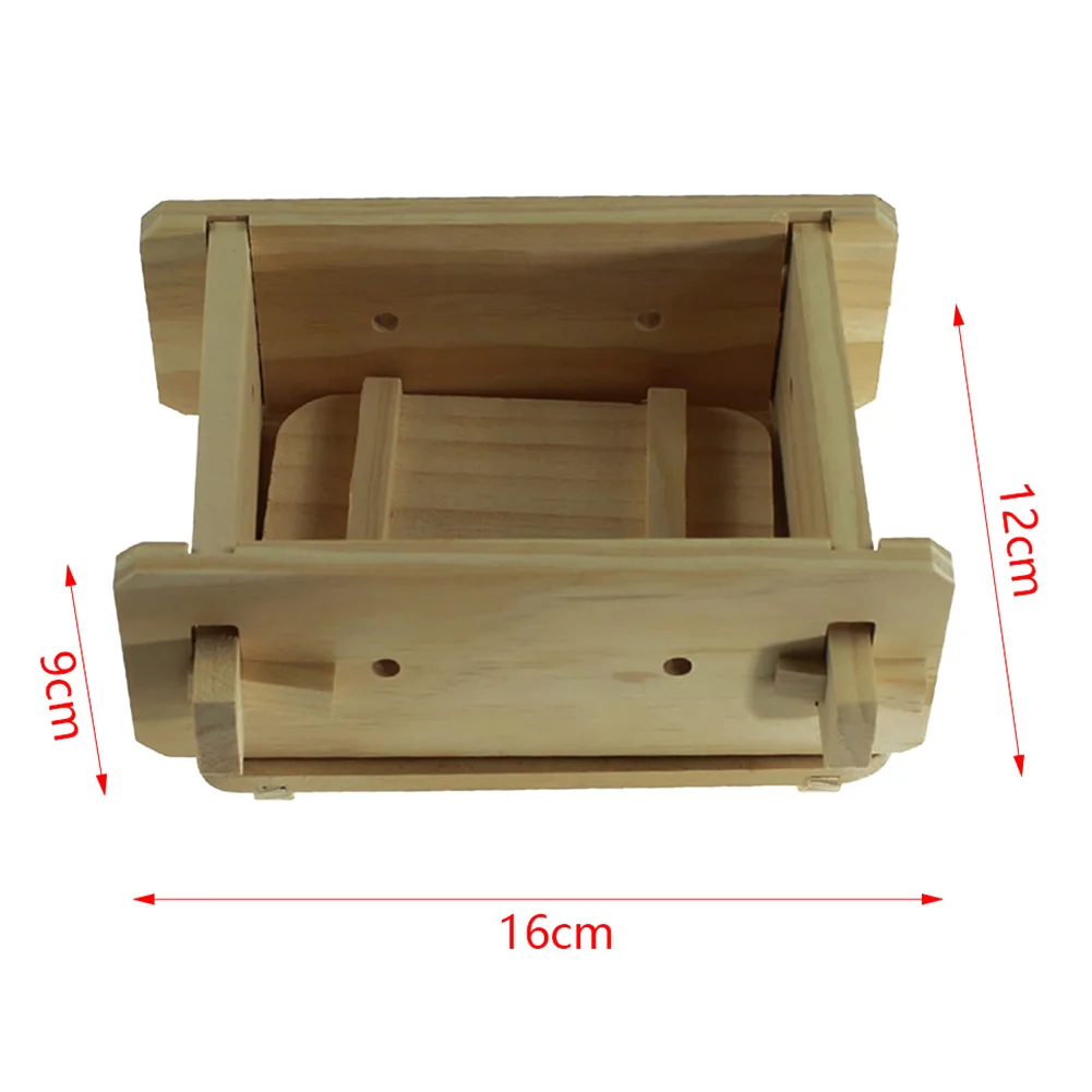 

Removable Wooden Tofu Press 16*12*9cm Homemade Tofu Mold DIY Tofu Box With Pressure Tofu Press Kit Kitchen Cooking Accessoires