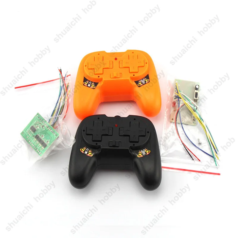 

1set 50-100 Meters Remote Distance Control Kit 8CH 2.4G 4 Motor Controllable Transmitter+Receiver for DIY Model Car Assembly