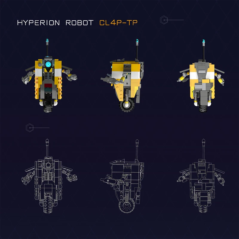 Детская экшн-фигурка робота Клэп-ловушка искусственная игра персонаж
